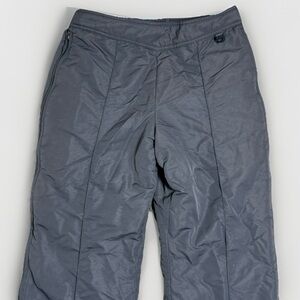 Vintage Skyr Pants Mens Large Nylon Insulated Snow Ski Winter Zipper 80s READ